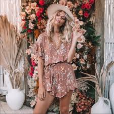 Spell The Gypsy Collective Dresses Spell And The Gypsy Rosa Playsuit Romper Medium Poshmark