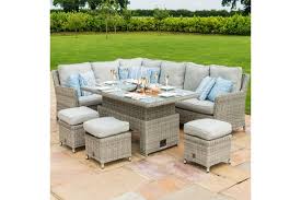 Maze rattan corner sofa dining sets. Oxford Venice Corner Sofa Dining Set With Ice Bucket Rattan Furniture