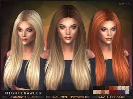 The Sims Resource Hairstyle 02 By Nightcrawler Sims 4 Hairs Sims Hair Sims Hair Styles