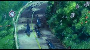 Cô bé biến thành người và trốn khỏi lâu đài một lần nữa. Hd Wallpaper Ponyo Wallpaper Flare