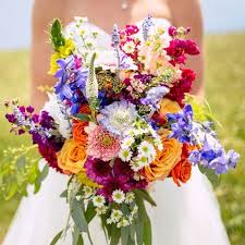 Vlovelife wedding bouquet for bride, artificial flower bouquet for wedding, white & lavender artificial foam rose flower, handmade bouquet flower for wedding favors 4.3 out of 5 stars 428 $15.99 $ 15. Kelsey And Alan Affordable Wedding Flowers Wedding Bouquets Wedding Flowers