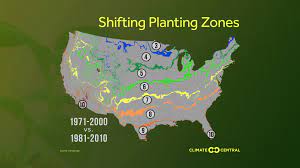 Based on the 1990 usda hardiness zone map, this interactive version covers the state of ohio which ranges from usda zone 5a to usda zone 6b. Planting Zones Moving North Climate Matters