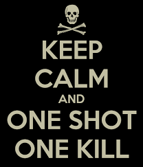 It takes place 3 days after the events of all ghillied up. Keep Calm And One Shot One Kill Poster Duuu Keep Calm O Matic