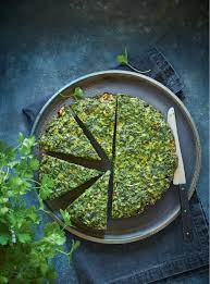 Traditionally kuku sabzi is made on the stovetop, but some people bake it in the oven. Persian Herb Frittata Kuku Sabzi Ricardo Recipe Persian Food Kuku Sabzi Persian Cuisine