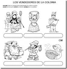 Imágenes sobre los vendedores ambulantes de 1810 Colorear Tus Dibujos 25 De Mayo Argentina Para Colorear