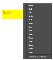 Spell Check For Markups And Form Fields