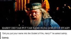 That makes me feel loads better. Who Put Harry S Name In The Goblet Of Fire 99degree