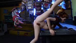 Gaige Has Sex with Robot - Borderlands: American Cartoon Porn