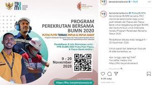 Terima kasih yang telah menyelesaikan tes. Rekrutmen Bersama Bumn Buka Untuk Putra Putri Terbaik Papua Simak Syarat Cara Daftarnya Halaman All Tribunnewswiki Com Mobile