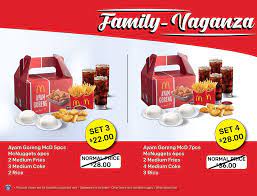 Resepi ayam goreng ala mcd yang amat menyelerakan via babab.net. Mcdonald S Brunei A Great Time To Enjoy With Your Loved Ones And Friends Family Vaganza Is A Perfect Choice For A Group Of Family Or Friends Set 3 With Ayam