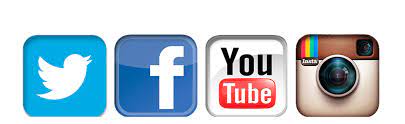 Use any typeface for your hashtag; Instagram Facebook Twitter Youtube Logos Animationvisarts