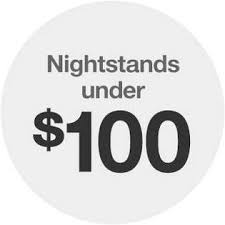 A nightstand with drawers is always handy for stowing items such as glasses and. Nightstands Bedside Tables Target