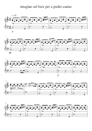 Use your computer keyboard to play imagine on virtual piano. Imagine John Lenon Instrumental Sheet Music For Piano Solo Musescore Com