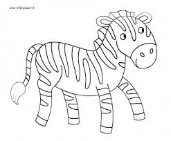 Disegni Da Colorare Categoria Animali Immagine Zebra Infanziaweb