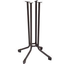 Celino 60x60 In Outdoor Bar Height Table Base Dvtbc6060at Pub Bar Restaurant Table Bases Restaurant Table Bases Outdoor Bar Table Table Base