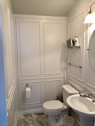 Smallbathroom Walltrim In 2020 Mold In Bathroom Small Bathroom Remodel Powder Room Decor