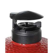 Buy Kamaster 3 In 1 Cast Iron Cap For Kamado Joe Classic And Big Joe Grills Vented Chimney Cap Top Must Have Kamado Joe Accessories Replacement With Daisy Wheel And Rain Cap Online