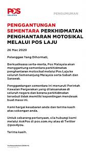 Saya kebetulan pulang ke jakarta dengan penerbangan pagi dan memerlukan transport pada jam sangat dini (pukul 4 subuh). Pos Laju Still Do Deliveries During Mco