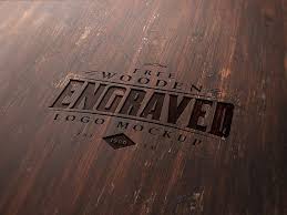 Free Wood Engraved Logo Mockup Free Mockup In 2020 Logo Mockup Logo Mockups Psd Free Logo Mockup