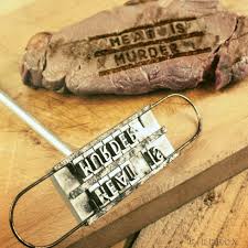 I know you can order custom branding irons that fit on the end of a wood burner. Custom Steak Branding Iron V1 Lenze Com Tr