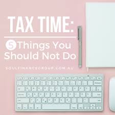 5 Things You Should Not Do - Soul Finance Group