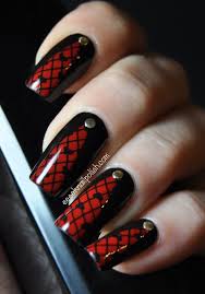 Black And Red Nail Art Ideas Awesome Nail Trends You Should Follow This Year Red Nail Designs Black Nail Designs Black Nail Art