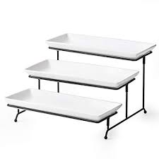 The platter with lip can prevent the food run away. Top 10 Best 3 Tiered Serving Platters 2020 Bestgamingpro