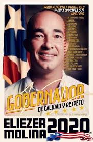 El candidato a la...