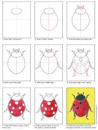 This is a french animated series playing on networks like. How To Draw A Ladybug Art Projects For Kids