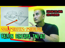 Pada postingan ini admin sedikit merangkum dari hasil file file yang sudah. Soal Psikotes Psikologi Bintara Tni Ad Youtube