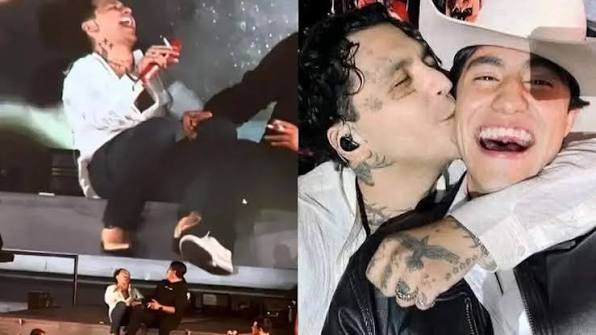 Christian Nodal enciende las alarmas tras extraño comportamiento en  concierto - El Sol de Puebla