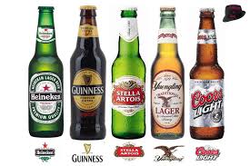 Cervezas Mas Populares En Eeuu Beer Heineken Beer Beer Bottle