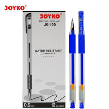 Jual Gel Pen Pulpen Pena Joyko Jk 100 Blue 0 5 Mm 1 Box 12 Pcs Jakarta Utara Joyko Official Tokopedia