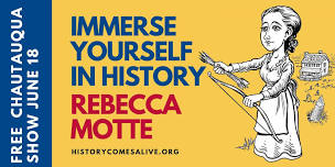 Rebecca Motte portrayed by Chris Weatherhead