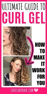 Water activates the gel and enhances your curl. Curly Hair Gel Essential Product Or Crispy Mess Love Curly Hair