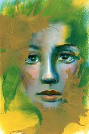 We Are Wonders and Worlds" Mystical Portrait Art Print