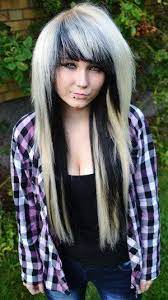 Omg Scene Blonde White Black Brown Scene Hair 3 Scene Hair Scene Girl Hair Brown Scene Hair