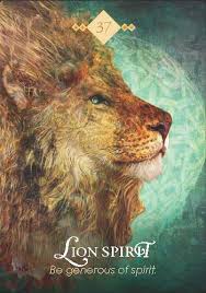 The lion spirit animal represents courage, strength in overcoming difficulties. The Spirit Animal Oracle A 68 Card Deck And Guidebook Baron Reid Colette 9781401952792 Books Amazon Ca