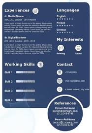 Download as pdf or use digital cv. Digital Marketer Resume Template Media Planner Cv A4 Download Presentation Graphics Presentation Powerpoint Example Slide Templates
