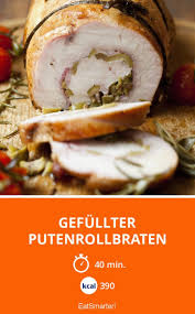 Gefullter Putenrollbraten Rezept Putenrollbraten Rezepte Und Braten