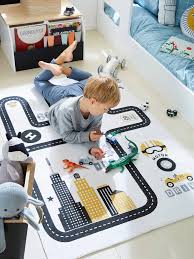 New kinderzimmer teppich auto einzigartige teppich rennauto muster grau creme kinder teppiche. Vertbaudet Kinder Teppich Auto Rallye In Wollweiss