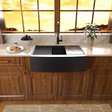 Maybe you would like to learn more about one of these? China Aquacubic 36 X 22 Inch 18 16 Gauge Black Stainless Steel Farmhouse Ledge Workstation Sinks Apron Kitchen Sinks China Stainless Steel Sinks Apron Kitchen Sinks