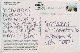 Image result for post secret