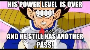 (sorry, but you know we had to) created by akira toriyama (1984), the series is often dubbed the king of shonen anime, inspiring tons of other hit shows like naruto and bleach. His Power Level Is Over 9000 And He Still Has Another Pass Dragon Ball Z 9000 Meme Generator