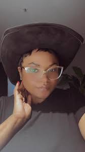 Beyonce Short Hair Cowboy Hat