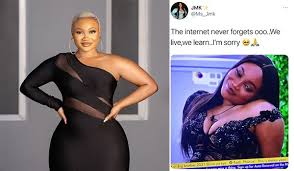 Her nickname, as being used in the big brother house, is jmk. Bbnaija Jmk S Handler Reacts After Old Tweets Of The New Housemate Trolling Laycon Tacha Erica Resurfaces Biz9ja