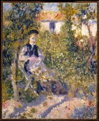 It is one of manet's first works to qualify fully as an impressionist work, due to its naturalistic subject and its bold palette, such as the blue of the river, mocked by the figaro journalist jean rousseau as in the foreground, argenteuil jam on an indigo river it is now. The Monet Family In Their Garden At Argenteuil Edouard Manet Artwork On Useum
