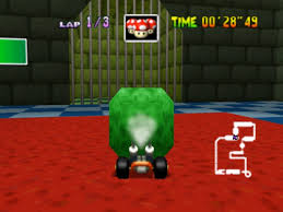 Mario kart 64 is a 1996 kart racing video game developed and published by nintendo for the nintendo 64 (n64). Weird Mario Enemies Name Marty The Thwomp Debut Mario Kart 64 My