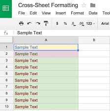 Would remove lines that are longer than 200 chars. Google Apps Applying Conditional Formatting Across Sheets The Journal