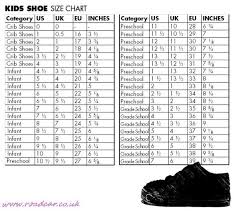 65 True Kids Shose Size Chart